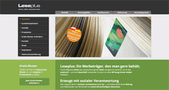 Desktop Screenshot of leseplus.com